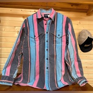 Vintage Wrangler Button-Up